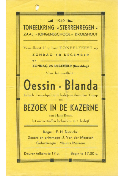 Oessin Blanda / Bezoek in de kazerne